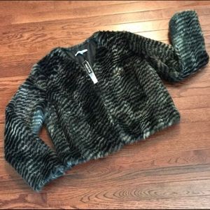 Antonio Melani Faux Fur Coat.